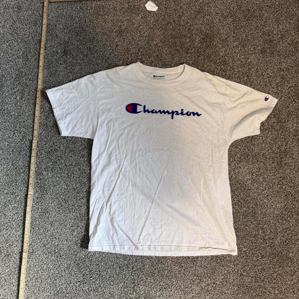 Champion Authentic Athleticwear White Logo T-Shirt